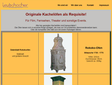 Tablet Screenshot of kachelofen.leutschacher.de